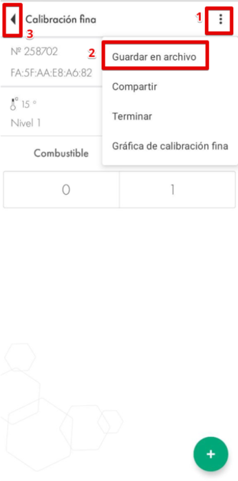 Guardar la tabla y salir