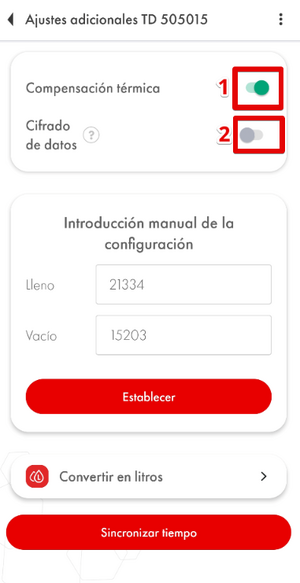 Compensación térmica, Cifrado de datos.png